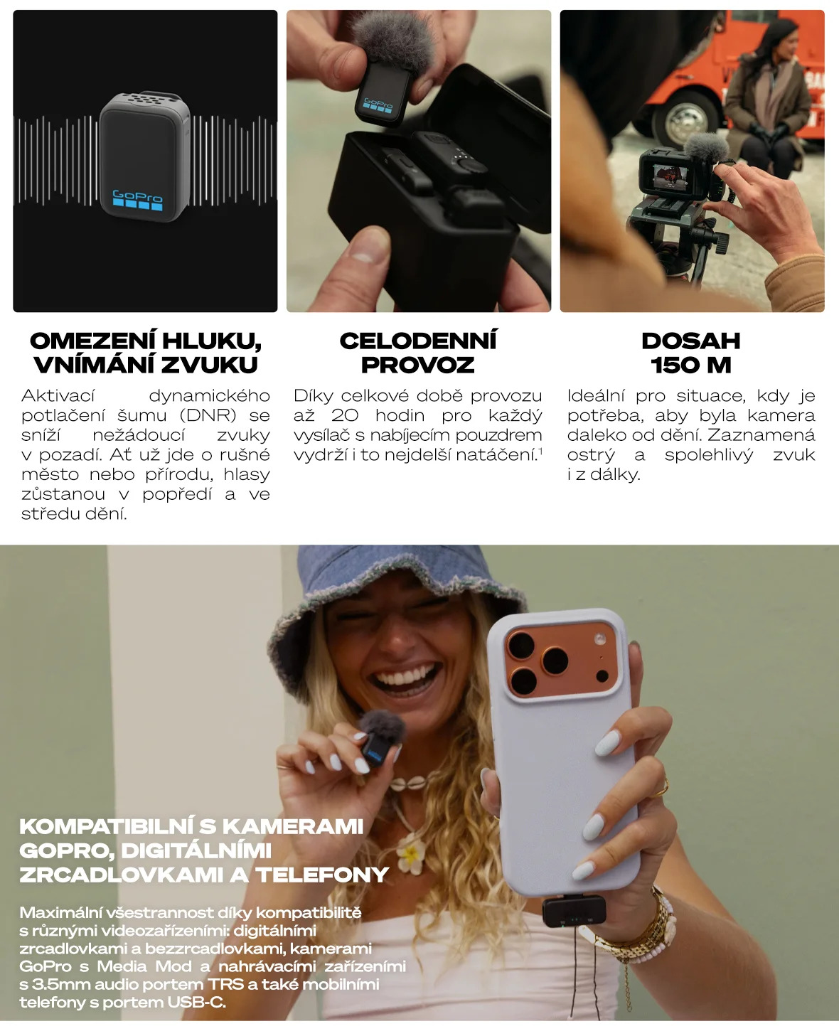 Bezdrátový mikrofon - kompletní sada (Wireless Mic Complete Kit)